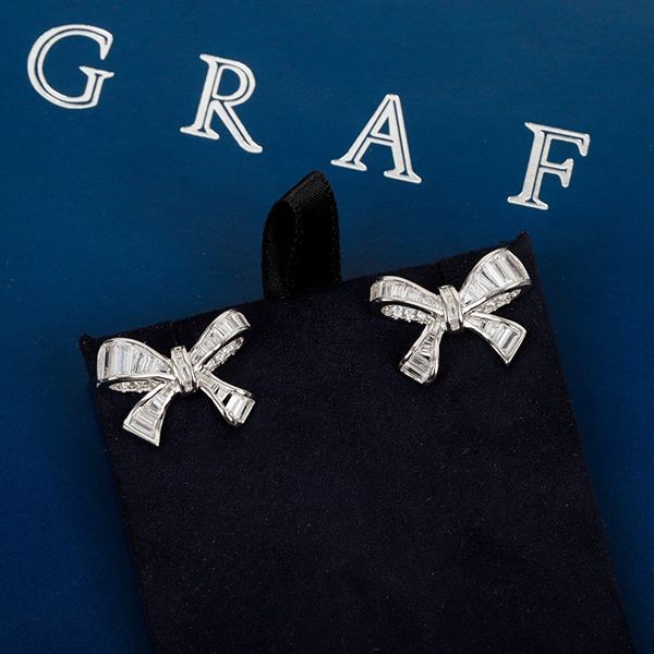 グラフ ダイヤモンド・ピアス コピー シルバー925 gur58751