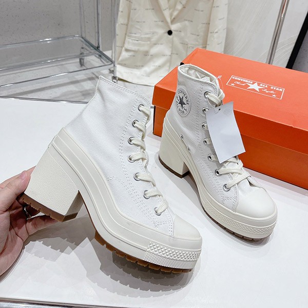 コンバース ハイカット厚底ヒール24cm 韓国 CONVERSE コンバース コンバース ハイカット厚底ヒール24cm 韓国 CONVERSE コンバース