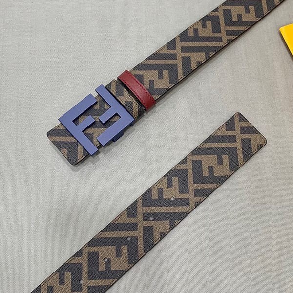 大人気》フェンディ リバーシブルラウンド FFベルト 偽物 35mm fee73690