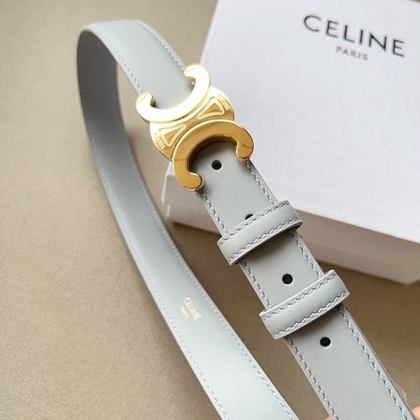 絶対欲しい!セリーヌ ベルト コピー 25mm トリオンフ カーフ スキン ゴールド Cer11695