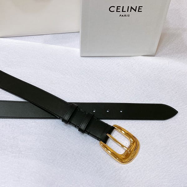 確保済みセリーヌ ミディアム ウエスタン ベルト 3.5cm スーパーコピー