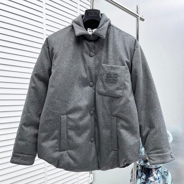 絶対欲しい!ミュウミュウ コピー Plaid down プレイド ダウンジャケット mya58360