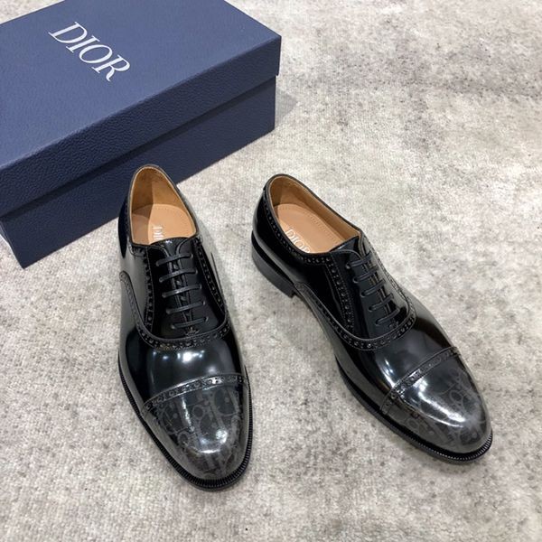 入手困難品!ディオール レザー ローファー 偽物 dez36539