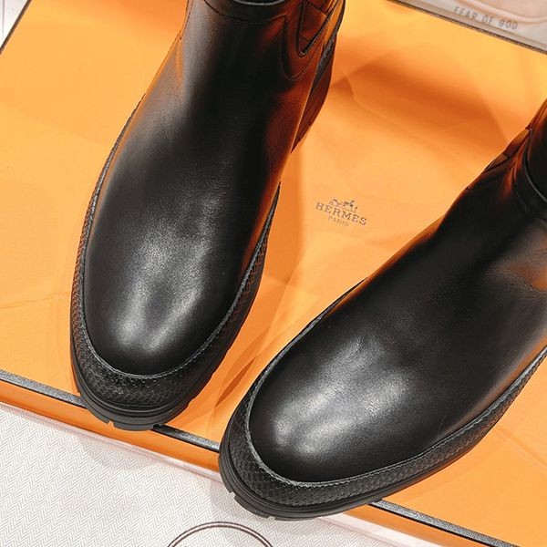 【女性の憧れ☆】エルメス 厚底 ショートブーツ スーパーコピー ert27094