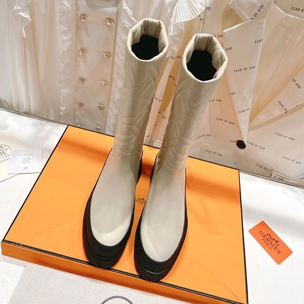 絶対欲しい!可愛い♡エルメス 厚底 ショートブーツ 偽物 err20028
