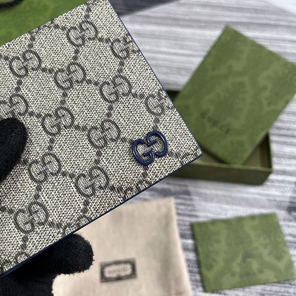 超希少★レア!グッチ GGスプリーム 二つ折り財布 コピー guf61716