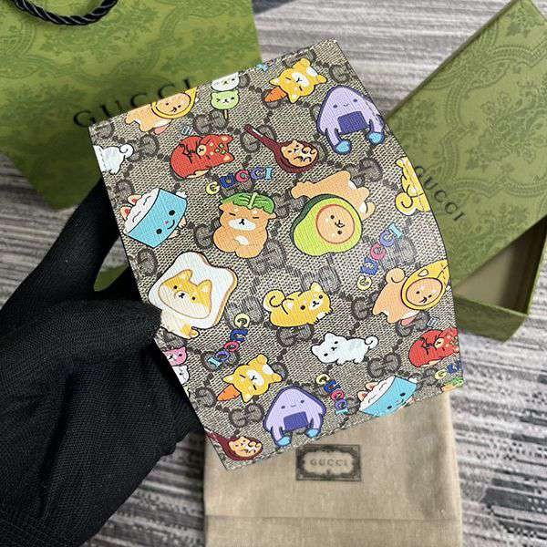 超希少★レア!グッチ Pikarar 二つ折り財布 N級品 guv07611