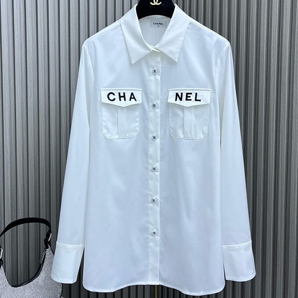★日本!!人気!シャネル 長袖 シャツ 偽物 ブラウス コットン shl12494