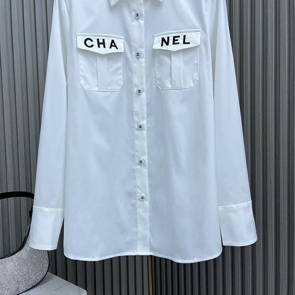 ★日本!!人気!シャネル 長袖 シャツ 偽物 ブラウス コットン shl12494