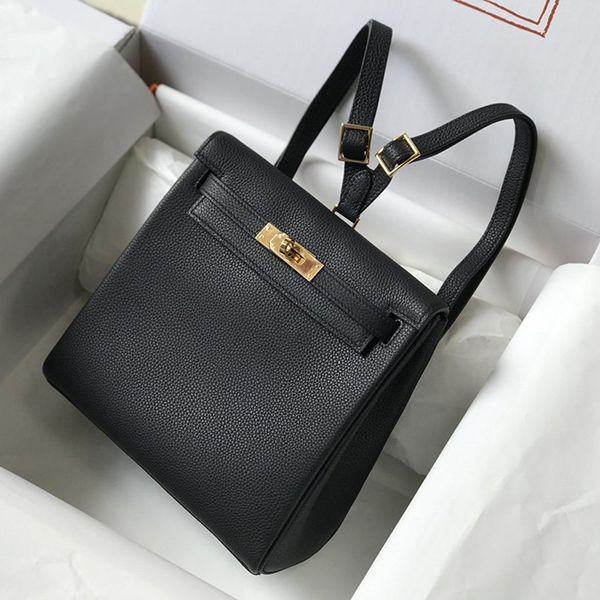 エルメス ケリーアドPM 偽物 リュックサック Kelly Ado ゴールド金具