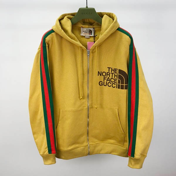 グッチ×ザノースフェイス コラボロゴジップアップフーディ コピー