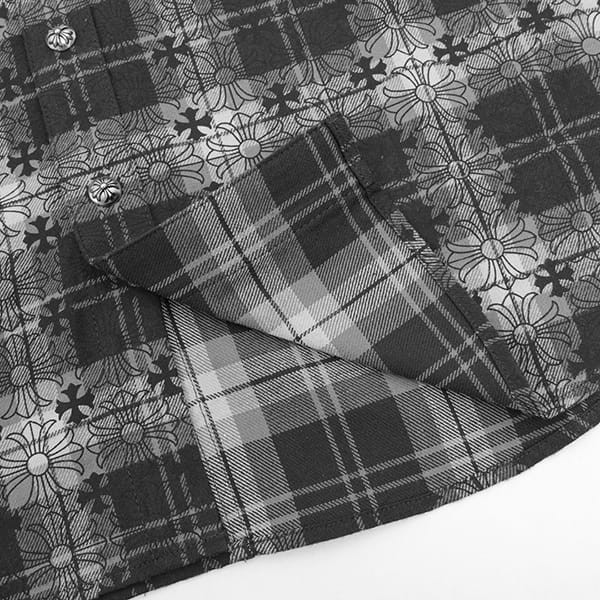 激安価格!クロムハーツ チェックシャツ スーパーコピー Kua54325