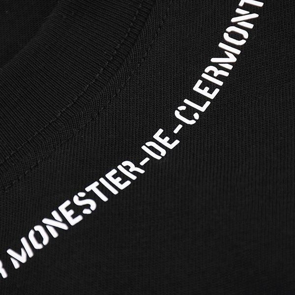 モンクレール ロゴレタリング 半袖Tシャツ フェイク moe54158