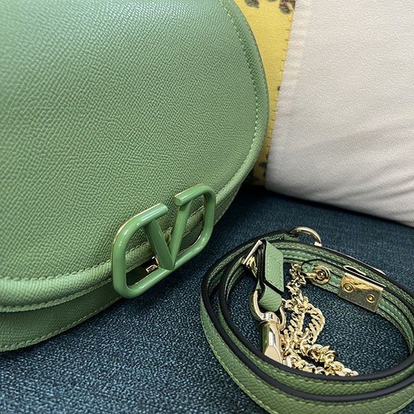 【大特価】ヴァレンティノ 激安V Logo Leather ショルダーバッグ Vul90725