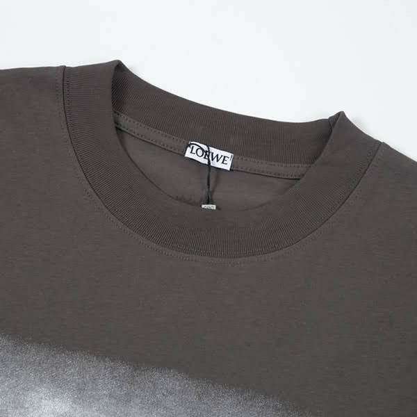 ロエベ アナグラム コットン Tシャツ コピー log54502