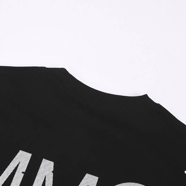 ☆超人気☆エムエムシックス 偽物 ロゴプリント クルーネック 半袖Tシャツ Mau04295