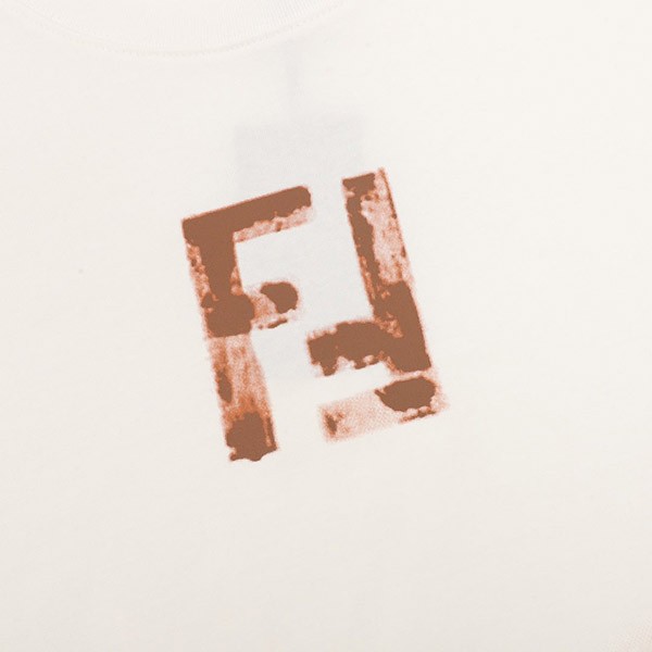 フェンディ ダイアゴナル FFプリント 半袖 Tシャツ 偽物 fev01152