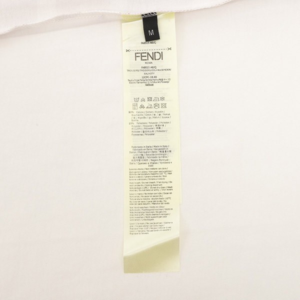 フェンディ ダイアゴナル FFプリント 半袖 Tシャツ 偽物 fev01152
