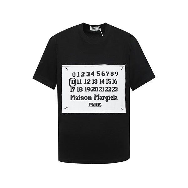 メゾンマルジェラ ナンバリングロゴ Tシャツ 偽物 Mai74541