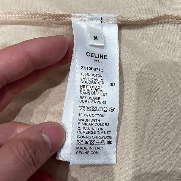 送料無料 セリーヌ パリ Tシャツ 偽物 コットンジャージー 半袖 Ceo70107