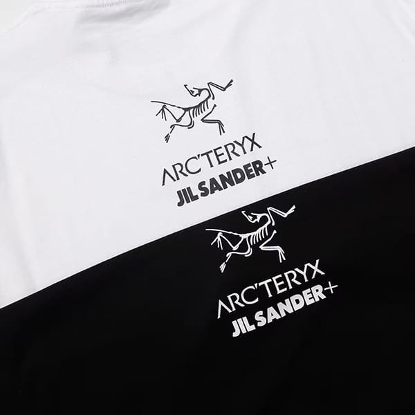 高級ブランドArcTeryx ジルサンダー n級品 ロゴ プリント Tシャツ 2色 Jis25321