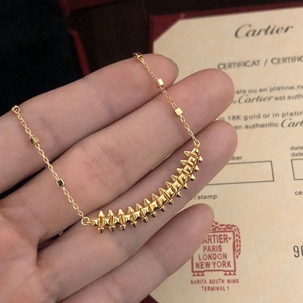すぐ届く カルティエ クラッシュ ドゥ カルティエ ネックレス MM kat29347