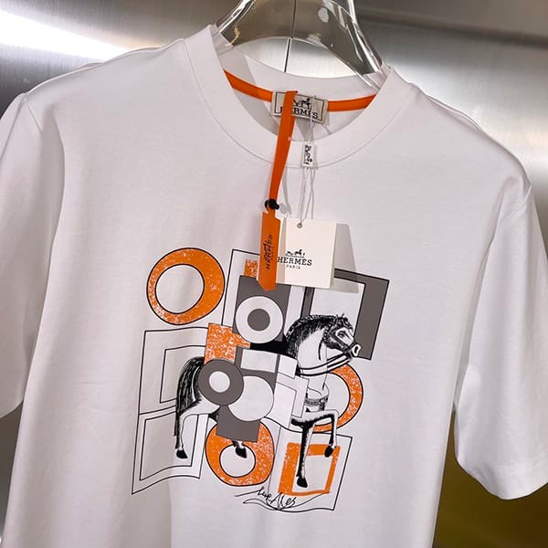定番エルメス パチモン カプセルスポーツ カットソーTシャツ 2色 ern30939