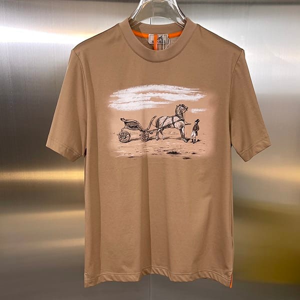 確保済みエルメス カプセルスポーツ カットソーTシャツ フェイク3色 erx50406