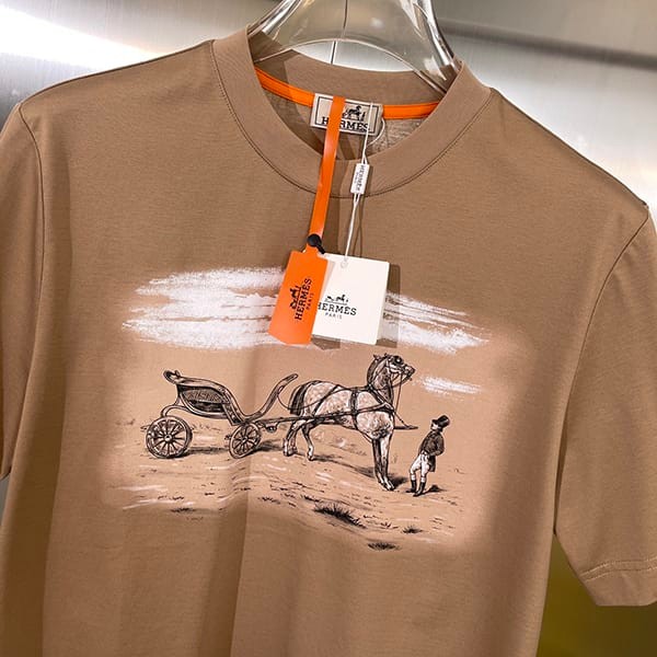 確保済みエルメス カプセルスポーツ カットソーTシャツ フェイク3色 erx50406
