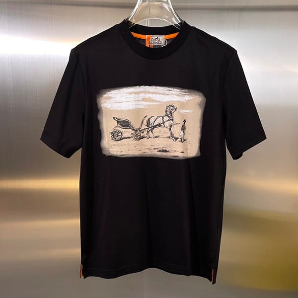 確保済みエルメス カプセルスポーツ カットソーTシャツ フェイク3色 erx50406