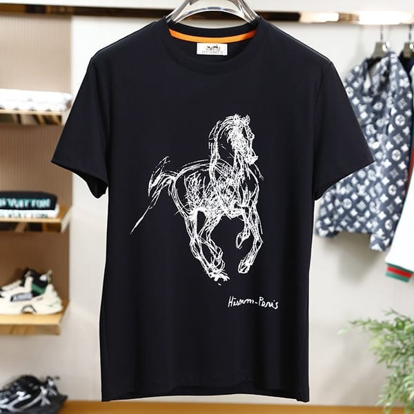 【大特価】エルメス カプセルスポーツ カットソーTシャツ パロディ 2色 erx06650