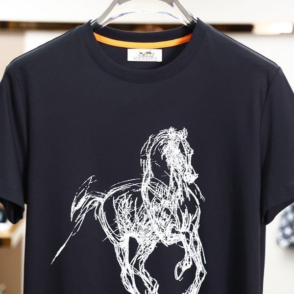 【大特価】エルメス カプセルスポーツ カットソーTシャツ パロディ 2色 erx06650
