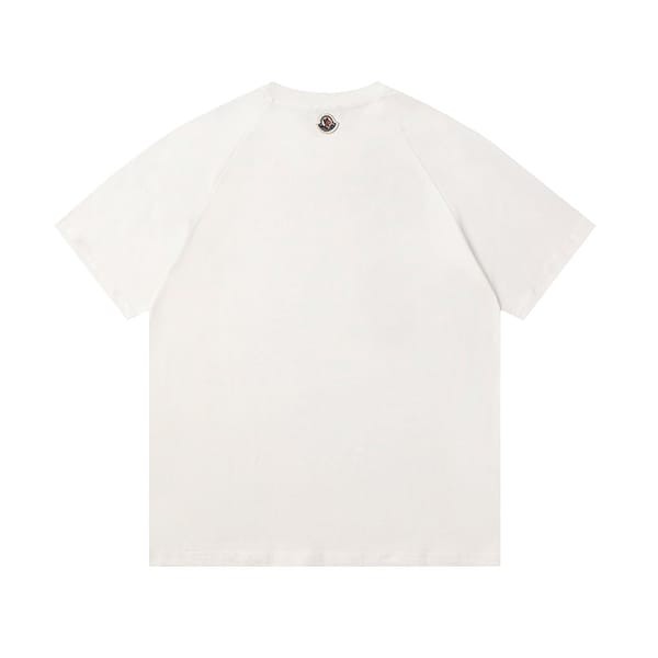希少モンクレール フェイク ロゴ パッチポケット Tシャツ 2色 mom52546