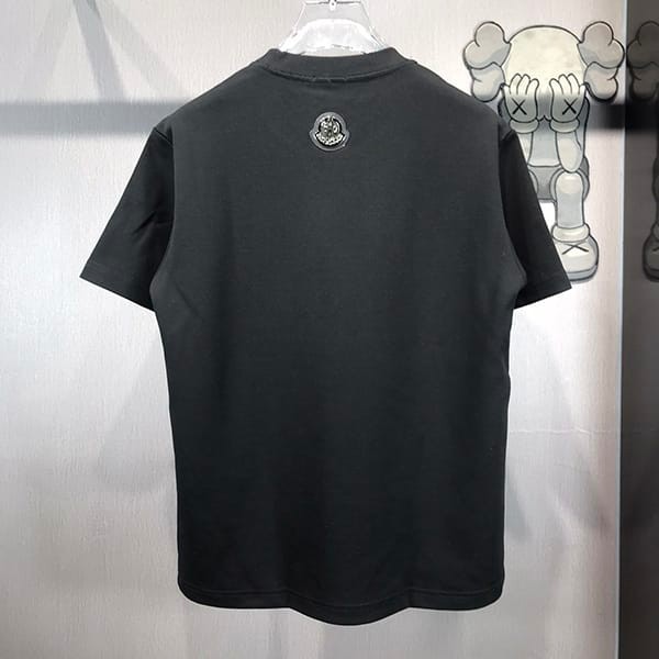 秋冬大セールモンクレール ロゴ Tシャツ 半袖 コットン パロディ 3色 moc41169