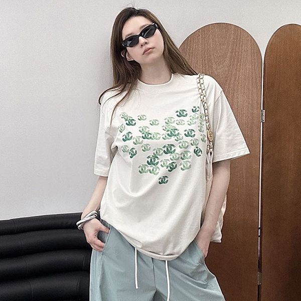 絶対欲しい!可愛い♡シャネル CC コットン Tシャツ パロディ sht06524
