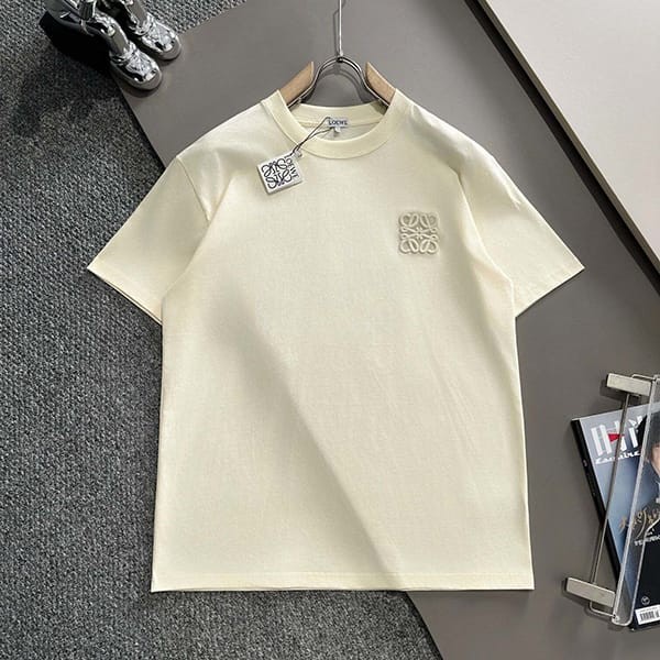 ロエベ リラックスフィット Tシャツ パロディ 2色 loj89519