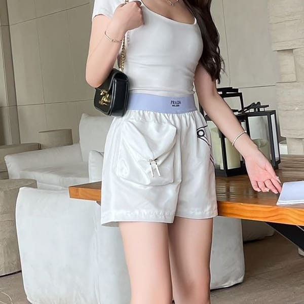 確保済みプラダ Re-Nylon shorts ショートパンツ n級品 puy84798