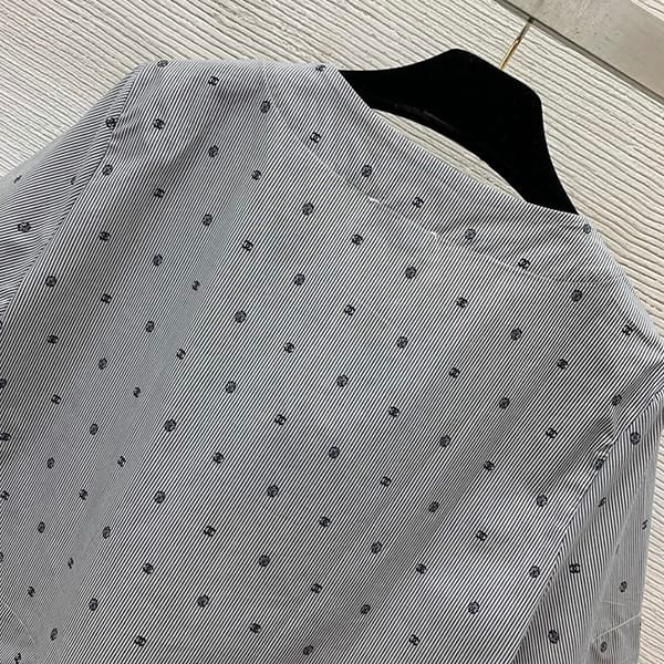 シャネル 偽物 ブラウス シャツ コットン shp44101