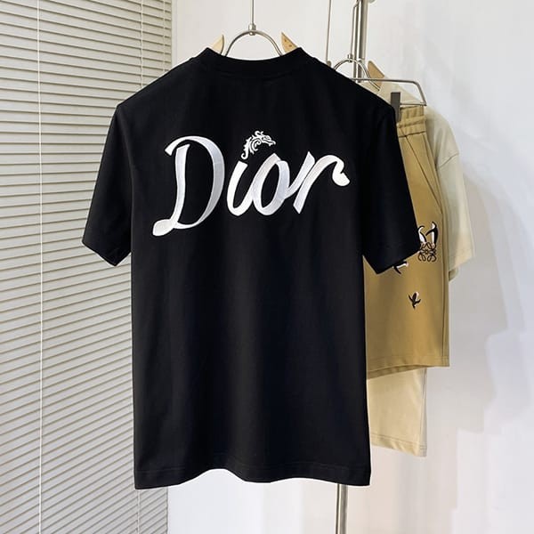 セレブ多数愛用ディオール n級品 リラックスフィット コットンTシャツ