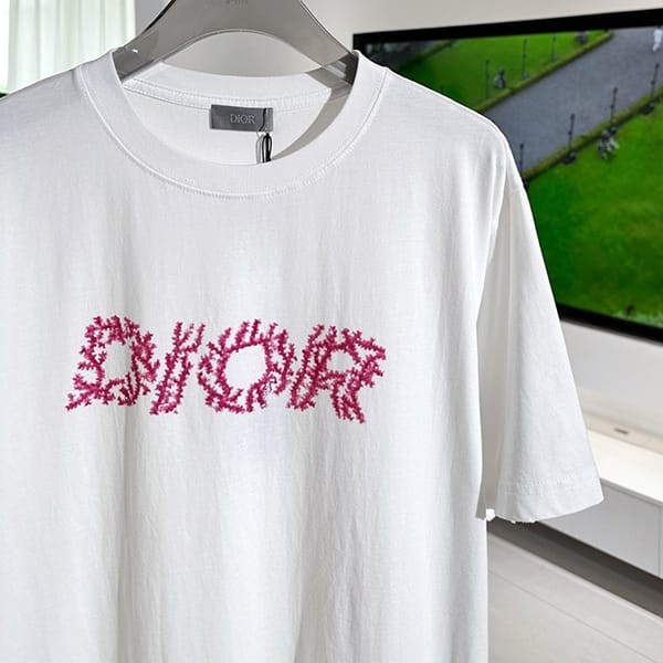 定番ディオール n級品 コラールロゴ Tシャツ der99387