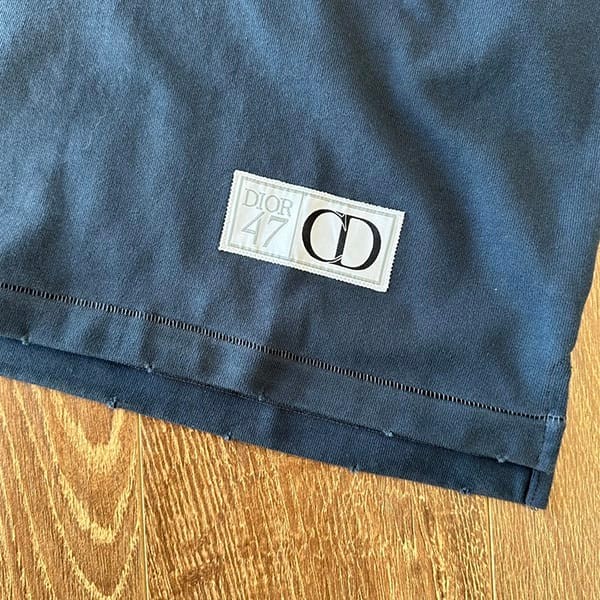 お洒落ディオール 1947 スラブ コットン tシャツ パチモン deu10989