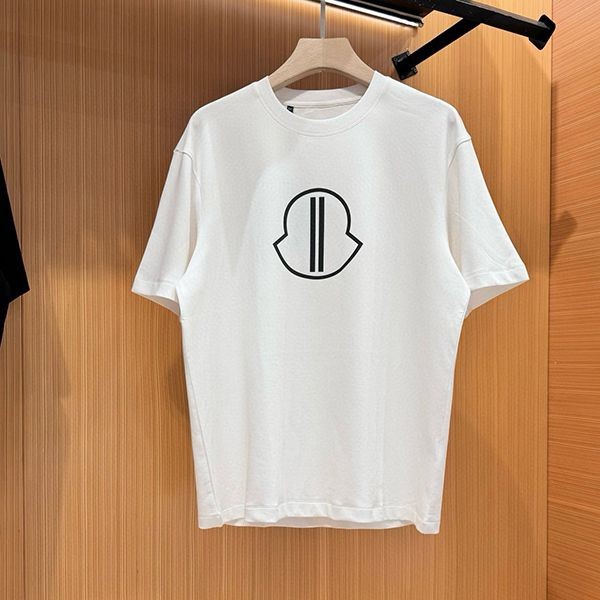 高品質♪♪♪モンクレール ロゴ Tシャツ 偽物 ブラック&ホワイト mol72129
