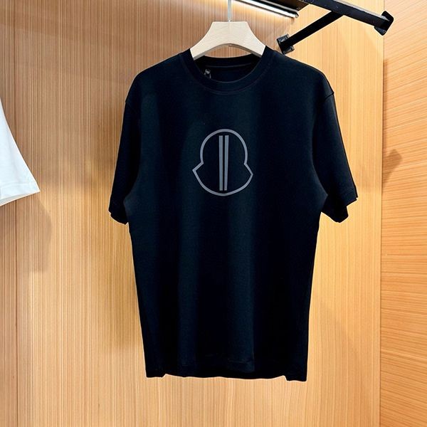 高品質♪♪♪モンクレール ロゴ Tシャツ 偽物 ブラック&ホワイト mol72129