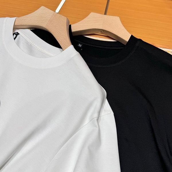 高品質♪♪♪モンクレール ロゴ Tシャツ 偽物 ブラック&ホワイト mol72129