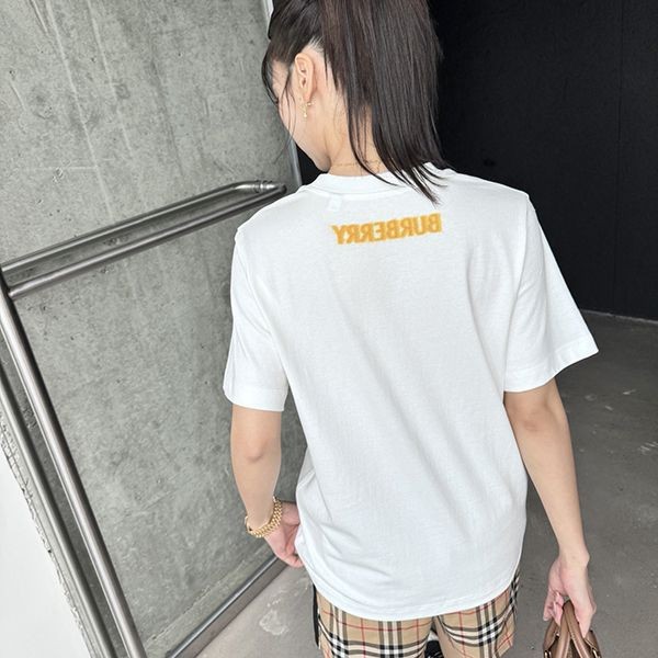 注目度抜群!バーバリー EKD コットン Tシャツ 偽物 Bag26097