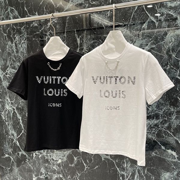 超話題!ルイヴィトン シンプルな ☆プリントTシャツN級品☆ チェーン 人気 1A84CP