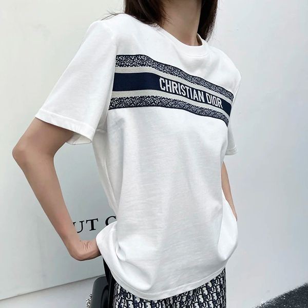 ディオール Tシャツ 偽物コットンジャージー&スカート☆上下セット dei93468
