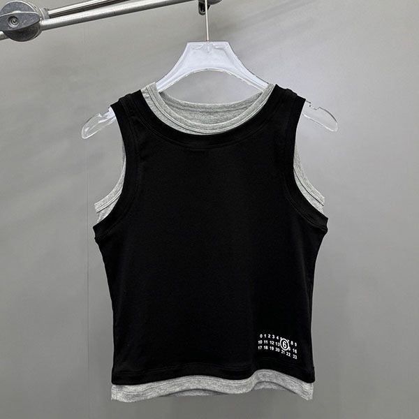 ★安心 エムエムシックス ロゴ入りタンクトップ Mak04560