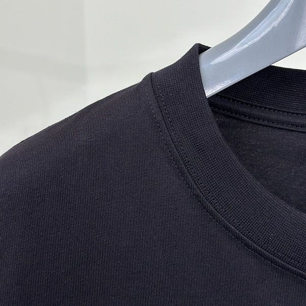 素敵な バレンシアガ Tシャツ 偽物 ミディアムフィット ロゴ bac39316