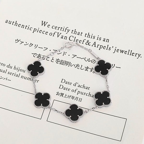 ヴァンクリーフ ヴィンテージ アルハンブラ スーパーコピー ブレスレット、5モチーフ